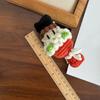 13cm Crochet Bouquet Funny Doctor Hat Bouquet Doll Handmade Knitted Figures  Students Gift