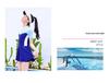 Korean Style Solid Color Children's Skirt One-Piece Swimsuit - Customizable