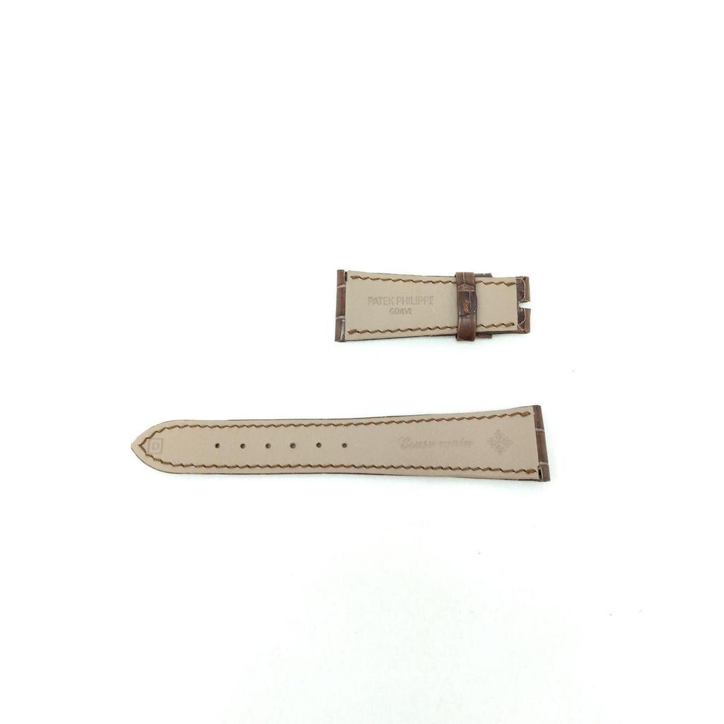 Used PATEK PHILIPPE Genuine Alligator Strap Watch Band