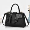 Women's Vegan Leather Tote Bag Stylish Top-Handle Satchel Crossbody Shoulder Bag Handbag Purse with Clutch Wallet
