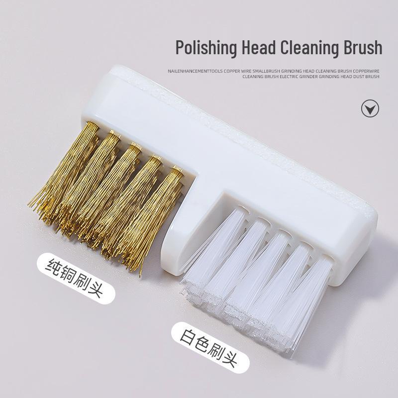 

Очиститель шлифовальных головок для нейл-арта: Стальная проволочная щетка для удаления пыли
