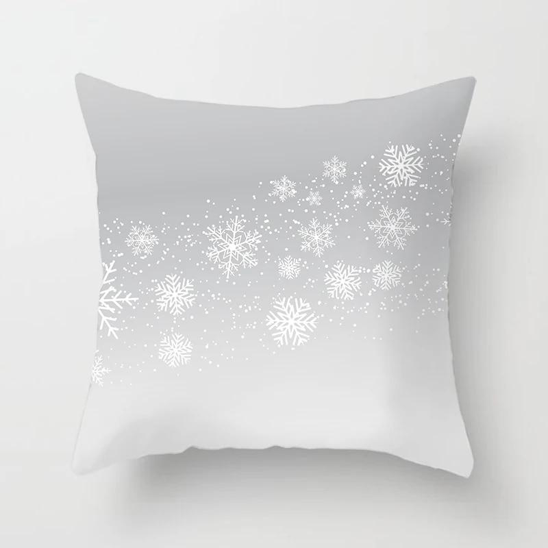 

Рождественские домашние наволочки с рождественским принтом для кровати, украшения для дома, наволочки, рождественские украшения, наволочки 40x40cm