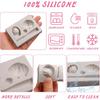 3D Baseball Fondant Molds Sports Ball Silicone Molds Sports Theme Baking Tools for Cake Decoration Chocolate Candy Baking Polymer Clay Cupcake Topper
