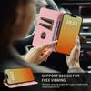For iPhone 14 Pro Max Case RFID Blocking Strong Magnetic Leather Wallet Phone Cover
