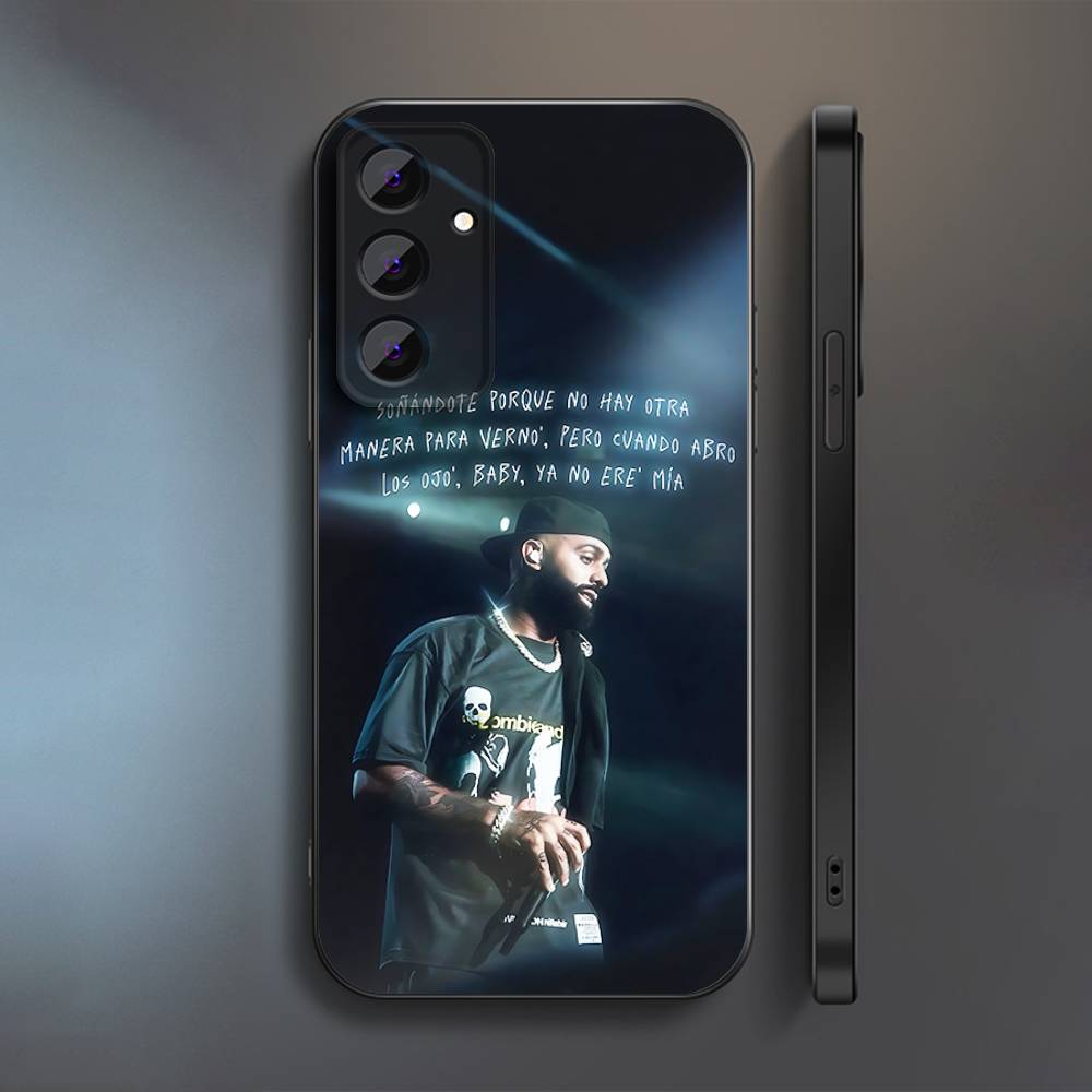 E-Eladio Carrion DON KBRN Phone Case For Samsung S 25,24,23,22,30,21,10,9,Ultra,Plus,Lite,FE,4,5 G Soft Black Case