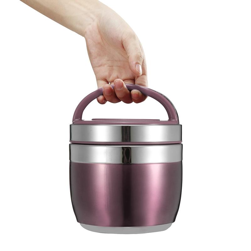 Stainless Steel Thermos 1.2L 12 24 Hour Vacuum Lunch Container Thermal Container Thermos Insulated Thermos | Breakfast Boxes