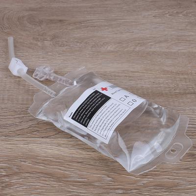 350Ml Medical Pvc Reusable Blood Energy Drink Bag Halloween Vampire Pouch Props