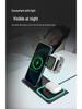 3-in-1 15W Wireless Charger: Fast Charge for Apple Phones, Watches, & Earbuds
