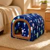 Arched Pet Tent Bed Padded Enclosed Cat and Dog Soft for Balcony