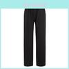 Pantalones de Salón de Algodón con Cintura Elástica para Mujer Verano Casual Ajuste Holgado Pantalones de Pierna Ancha