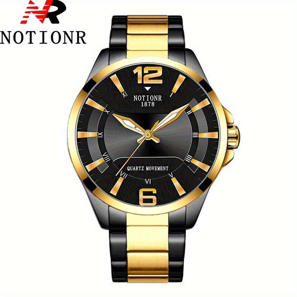 Men S Stainless Steel Watch, Business Casual Men S Quartz Watch