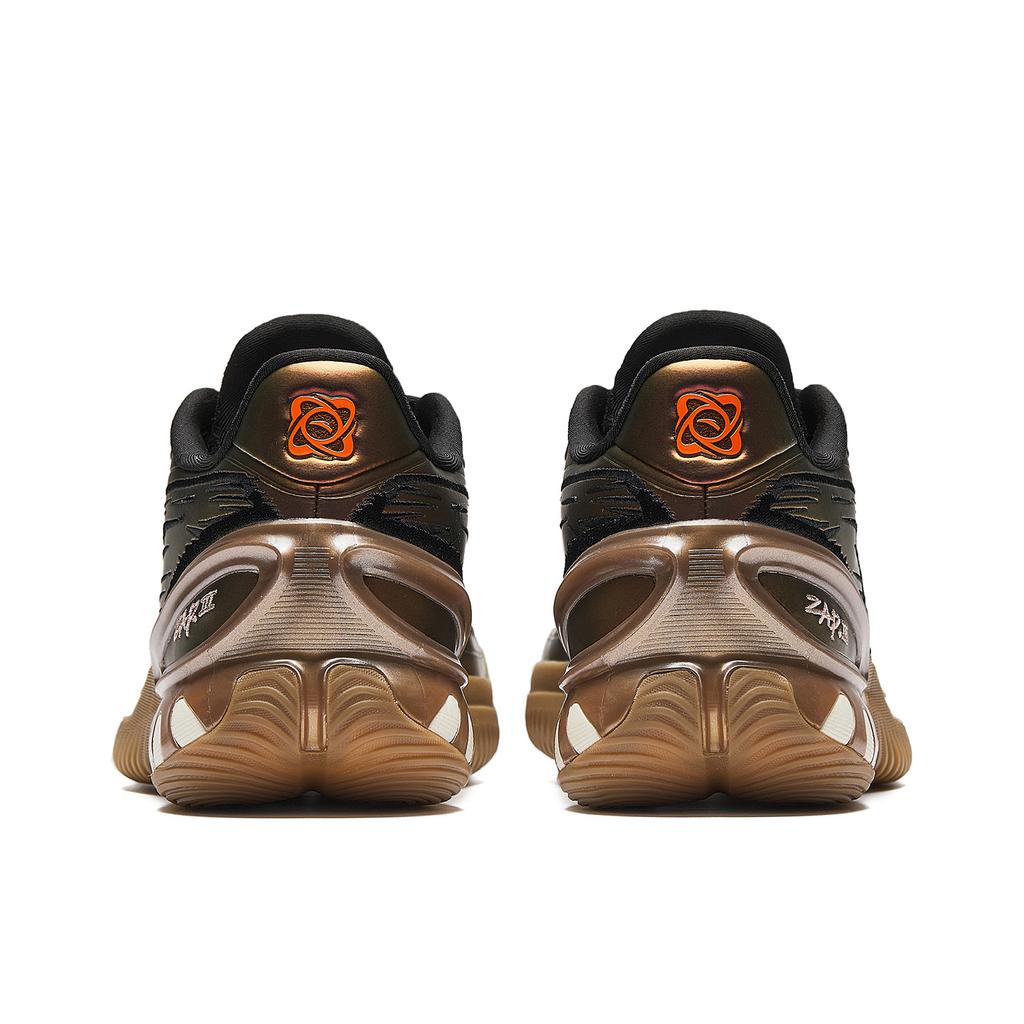 Anta Shunxi 3 A-Shock Pro Basketball Shoes Men Sneaker Gold 912611110-3