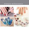 10Pcs Candy Farbe Nail art Stifte Set Doube-Ended Nagel Punktierung Stifte Nagel Silikon Carving Stifte Maniküre Werkzeuge