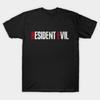 Resident Evil T Shirt Classic Horror Game Logo Graphic Print Cotton Short Sleeve Tee for Men Wo