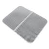 Cat Litter Mat Double Layer Scatter Control EVA Kitty Litter Mat Washable Litter Trapping Mat for Litter Box