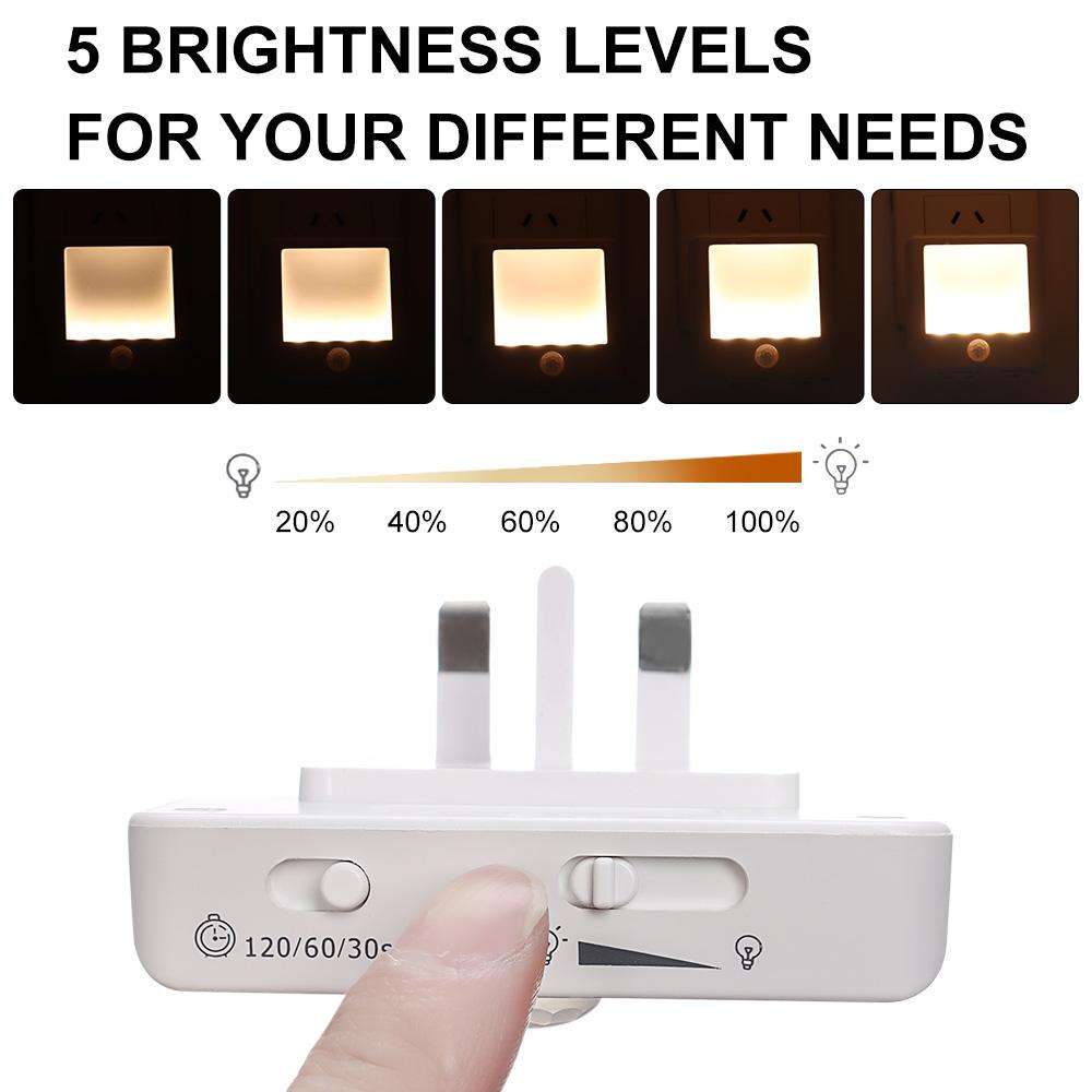 Motion Sensor Staircase Backlight Lighting Wireless Night Lamp Cabinet Light LED Night Lights