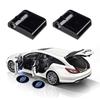 BQYI9 1/2Pcs Led Car Door Welcome Laser Projector Logo Ghost Shadow Lights Courtesy Decor Lamp For Ford Focus Fiesta Ranger Mondeo