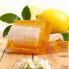 Lemon Scented Handmade Loofah Soap: Deep Cleansing, Moisturizing, Exfoliating Bath & Face Wash