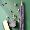 Heavy Duty Resin Hooks Bird Wall Hook Mounted Space Saving Shape Organizer Decorative Hanger for Coats Hats And Towels Unique Design