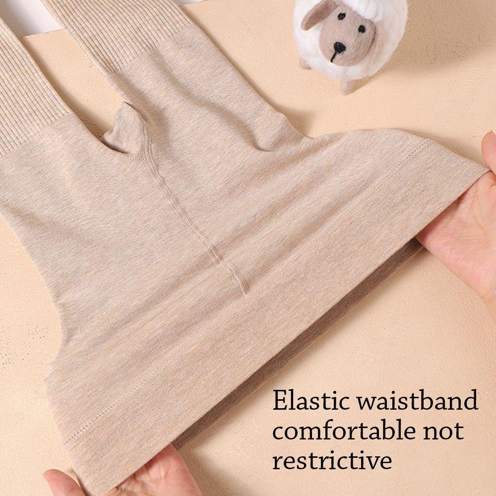 Warm Winter Kids Pantyhose Combed Cotton Vertical Stripe Pantyhose Soft Plush Panties Girls