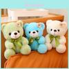 Stofftier Teddybär mit Band Weiches Kuscheltier Geschenk für Mädchen Valentinstag
