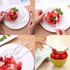 Stainless Steel West Tableware Fruit Forks Elegant Small Sized Snack Cake Dessert Utensils