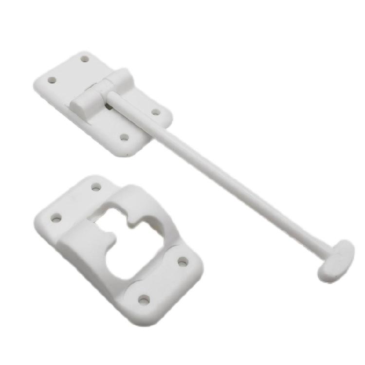 T-Style Door Holder Catches Door Catches Exterior Door Hold Hook Keeper Entrance Latches with Screws for Campers Trailer