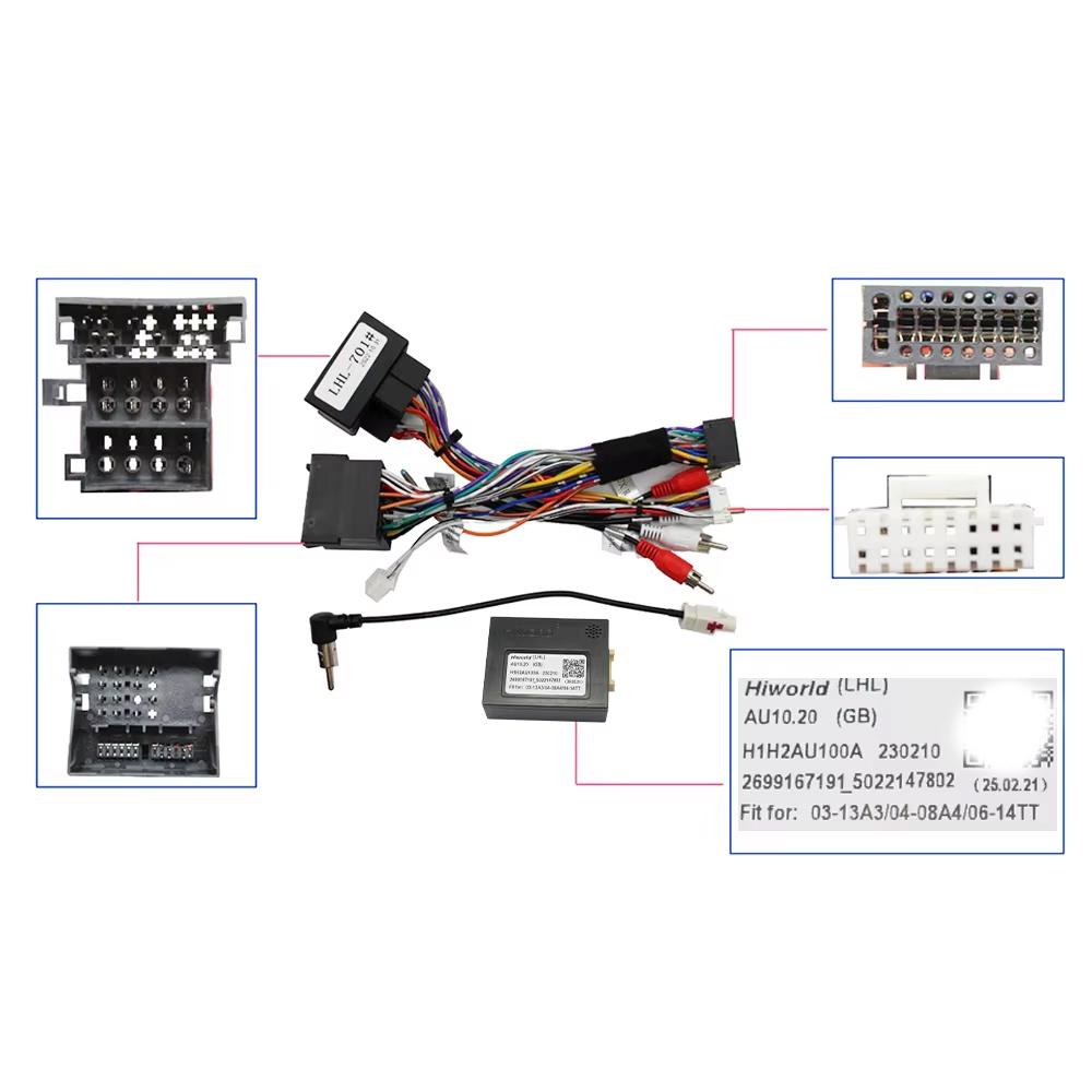 Car Radio For TT MK2 8J 2006 - 2014 Android Multimedia Video Player Navigation GPS Carplay Touch Screen Auto Stereo Intelligent Systems WIFI BT