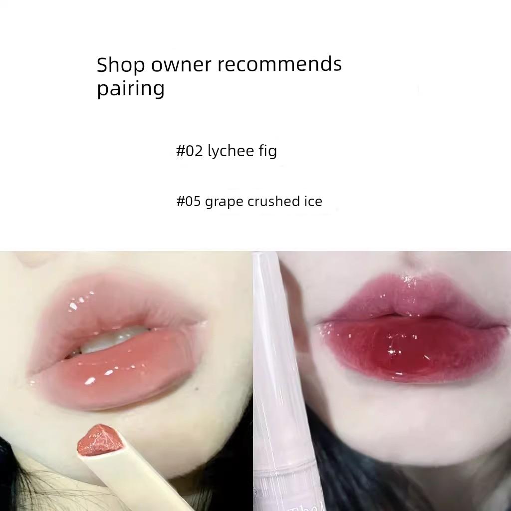 First Kiss Lipstick Lia Non-Stick Cup Non-Fading Natural Look Brightening Pure Desire Watermelon Lipstick Student-Friendly Affordable Flagship Product