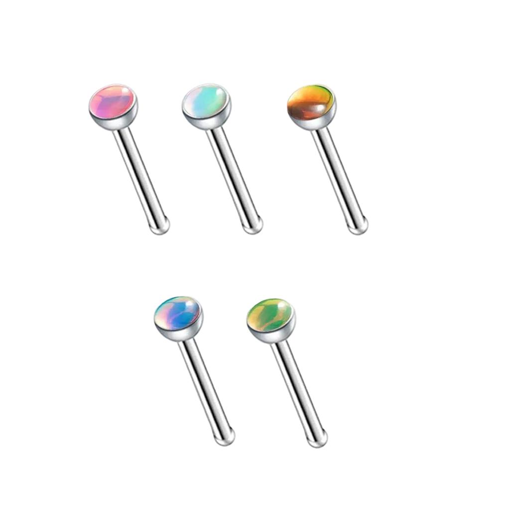 Nose Piercing Jewelry Nose Studs Set Alloy Nose Decorations Nose Piercings Alloy Texture Suitable for Comfortable Wear