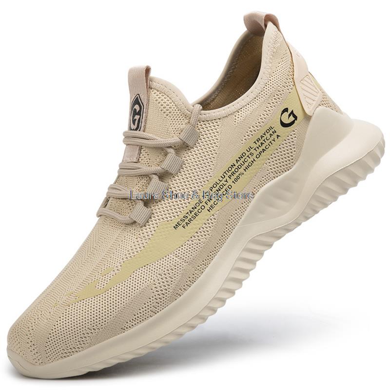 Fashion Lightweight Safety Shoes Men Puncture-Proof Work Safety Shoes For Man Steel Toe Shoes Work Boots Men Work Shoes Industrial 36-48