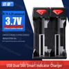 Doublepow 18650 Li-ion Batteries and Smart Charger CN plug (adapter included)