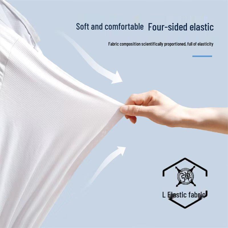 Men's Summer UV Protection Lightweight Breathable Outdoor Shirt for Fishing & Cycling