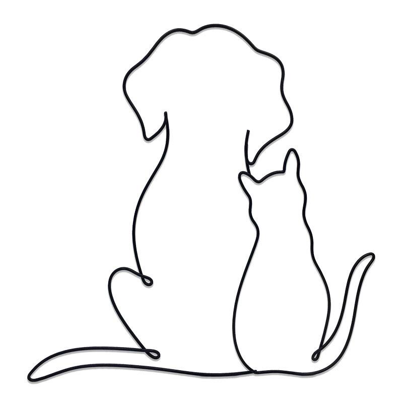 Hot-Selling Metal Animal Wall Art: Iron Craft Decor for Home