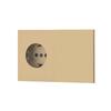 CC New Style 16A Multi-Gang European Socket Panel with Flame Retardant Protection and Switch