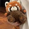 Morbidi Peluche Procione Giocattolo di Peluche Carino Morbido Cuscino Corpo da Abbracciare Dormire Giocattoli Soffici Decorazione Letto Bambini Ragazze Regalo