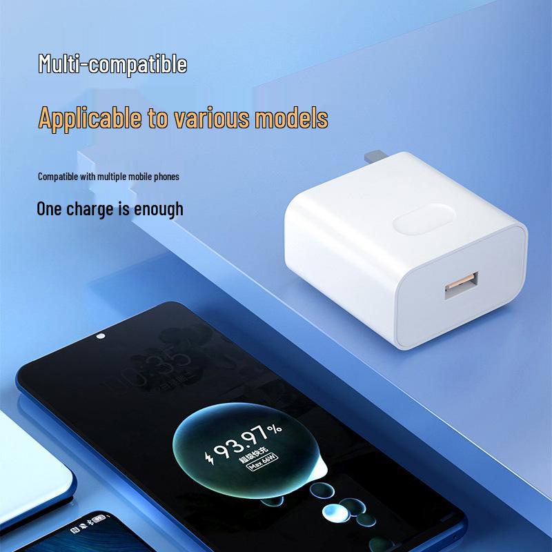 18W Fast USB Charger Compatible with Huawei & Xiaomi
