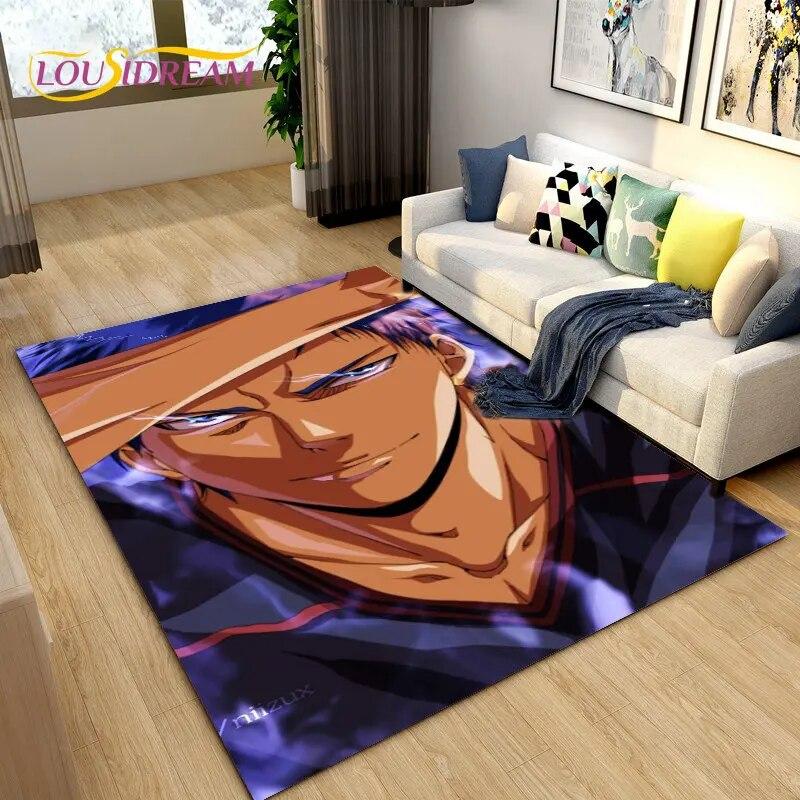Dywan z motywem koszykówki Kuroko, dywanik do salonu, sypialni, sofy, dekoracja, antypoślizgowa mata podłogowa dla dzieci