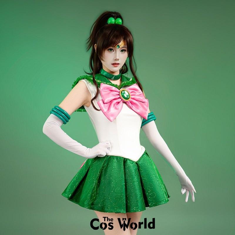 Usagi Tsukino Sailor Mercury Makoto Kino Rei Hino Minako Aino Outfits Anime Cosplay Costumes [THE COS WORLD]