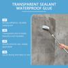 Waterproof Sealant Transparent Leak Proof Coating Home DIY Repair Long Lasting Flexible Bathroom Kitchen Window Crack