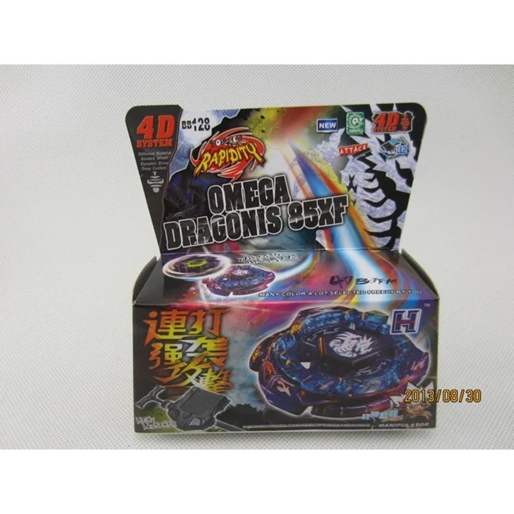 Takara Tomy 4D Metal Fusion Spinning Top Set With Launcher, Battling Gyro Toy, Interactive Gift (Random Parts)