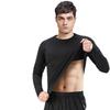 Mens Winter Thermal Base Layer Long Sleeve Compression Top Running Gym Cycling Training