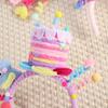 Birthday Atmosphere Girls Headband Party Supplies Colored Torsion Bar Hair Accessory Creative Hair Hoop Pography Props