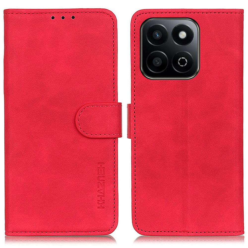 

KHAZNEH For Honor X7c 5G/X7c 4G/200 Smart 5G/Play 60 Plus 5G Case PU Leather Retro Texture Phone Cover B