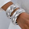Breites Modearmband für Damen, Böhmischer Stil, Glattes und Elegantes Schmuckgeschenk, Geeignet für den Täglichen Gebrauch und den Urlaub