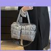 Elegante Borsa a Tracolla da Donna di Grande Capacità in Nero Argento Oro e Grigio Perfetta per l'Uso Quotidiano