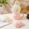 Creative Three Dimensional Cute Cartoon Ceramic Mug Girl Gift Cup Coffee Cup Water Cup Children Drinking Water Cup