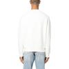 Emporio Armani Ss23 Letter Floral Print Crew Neck Sweatshirt Men Sweatshirt White 3R1MBB-1JHSZ-0101