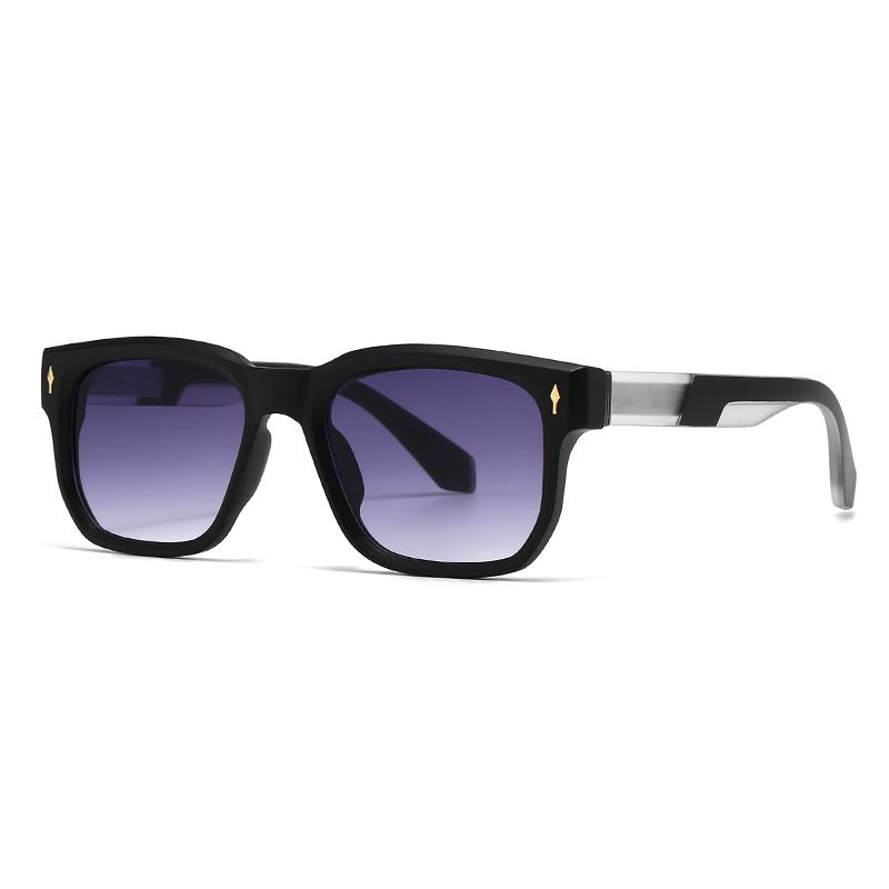 Evropské a americké sluneční brýle s plným rámem a nožičkami na kolíček, exportní, moderní šarm, retro sluneční brýle 62004