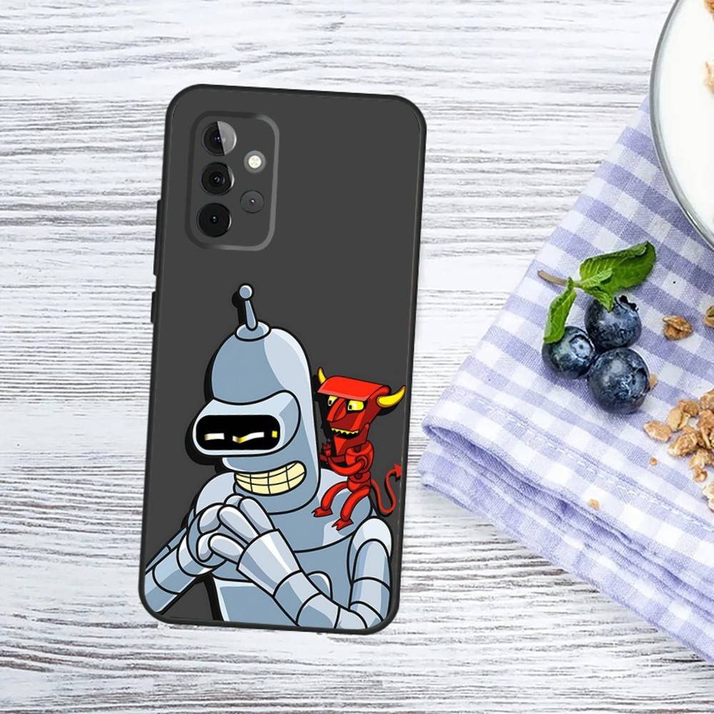 F-Futurama Funny B-Bender Phone Case For Samsung Galaxy A13,A21s,A22,A31,A32,A52,A53,A71,A80,A91 Soft Black Phone Cover